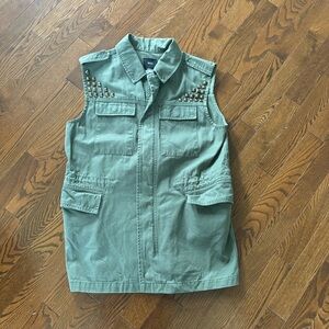 Military Green BDG Utility Vest